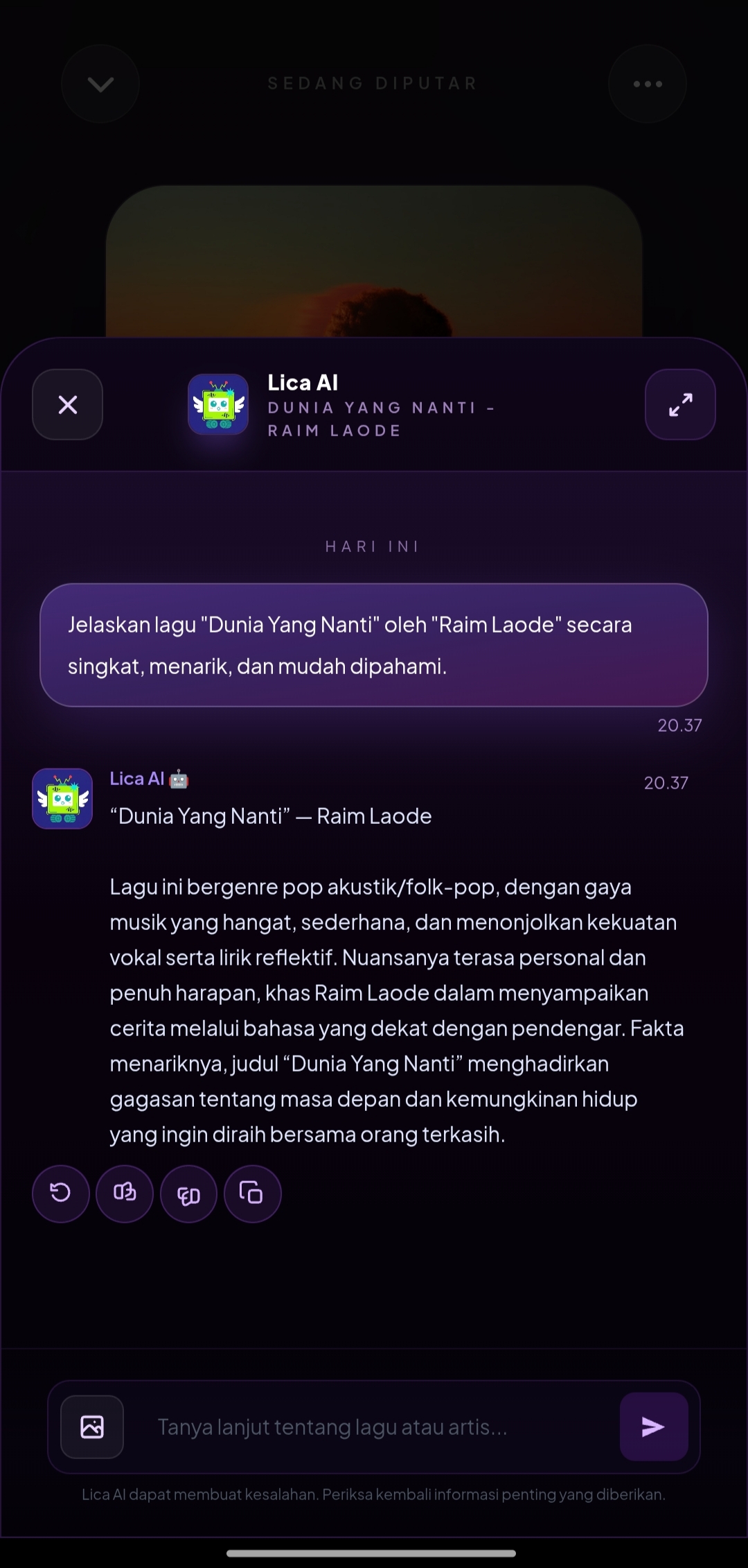 Lica AI Analysis